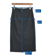 le coeur blanc（ル　クール　ブラン）ロング・マキシ丈スカート 黒 サイズ:36(S位) レディース/2200625976041