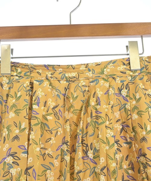 le coeur blanc（ル　クール　ブラン）ロング・マキシ丈スカート 黄 サイズ:38(M位) レディース/2200627265037