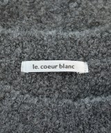 le coeur blanc（ル　クール　ブラン）ニット・セーター グレー サイズ:38(M位) レディース/2200635303066