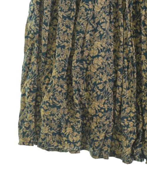 le coeur blanc（ル　クール　ブラン）ロング・マキシ丈スカート 緑 サイズ:9(M位) レディース/2200634150043