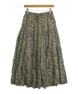 le coeur blanc（ル　クール　ブラン）ロング・マキシ丈スカート 緑 サイズ:9(M位) レディース/2200634150043