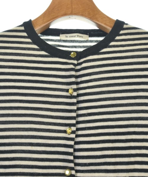 le coeur blanc（ル　クール　ブラン）カーディガン 黒 サイズ:38(M位) レディース/2200637119481