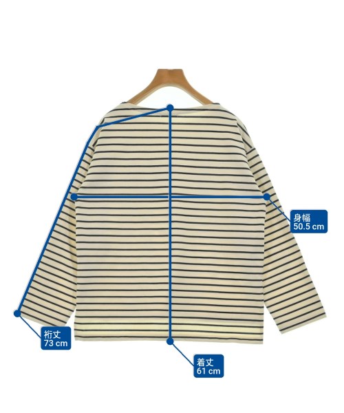 le coeur blanc（ル　クール　ブラン）Tシャツ・カットソー 白 サイズ:38(M位) レディース/2200643300071