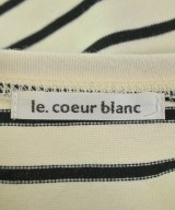 le coeur blanc（ル　クール　ブラン）Tシャツ・カットソー 白 サイズ:38(M位) レディース/2200643300071