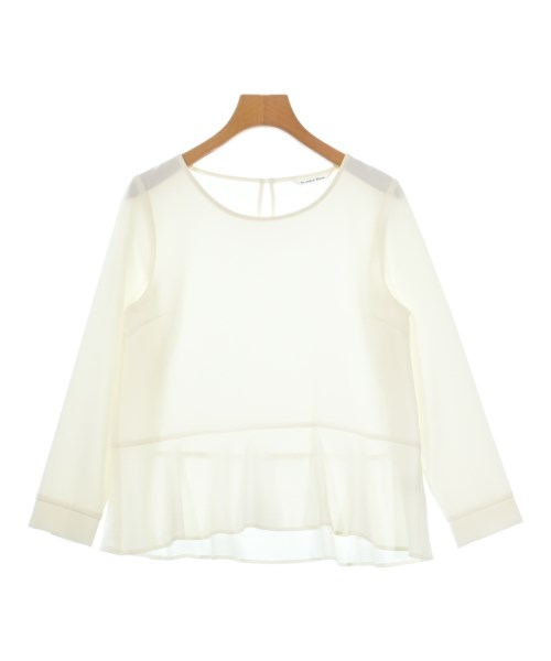 le coeur blanc(ル　クール　ブラン)ブラウス 白 サイズ:38(M位)/2200637837071