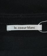 le coeur blanc（ル　クール　ブラン）ニット・セーター 黒 サイズ:38(M位) レディース/2200635294043