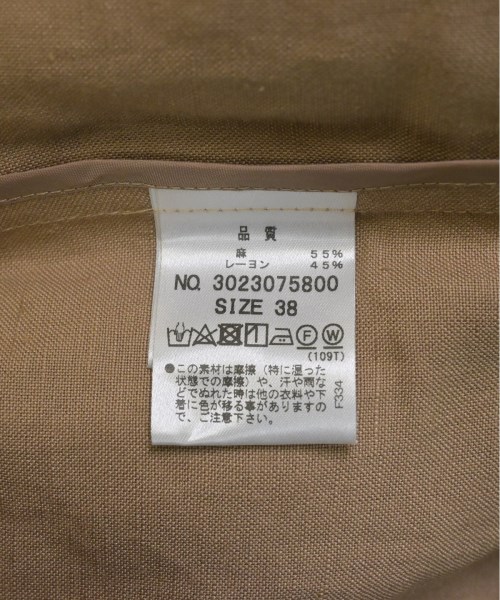 le coeur blanc（ル　クール　ブラン）ジャケット 茶 サイズ:38(S位) メンズ/2200530347011