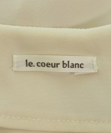 le coeur blanc（ル　クール　ブラン）カジュアルシャツ ベージュ サイズ:38(M位) レディース/2200613468046