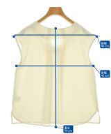 le coeur blanc（ル　クール　ブラン）カジュアルシャツ ベージュ サイズ:38(M位) レディース/2200613468046