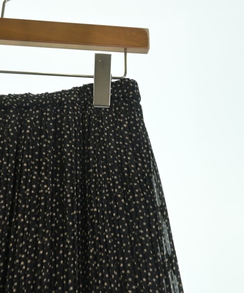 le coeur blanc（ル　クール　ブラン）ロング・マキシ丈スカート 黒 サイズ:38(M位) レディース/2200619902117