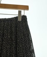 le coeur blanc（ル　クール　ブラン）ロング・マキシ丈スカート 黒 サイズ:38(M位) レディース/2200619902117