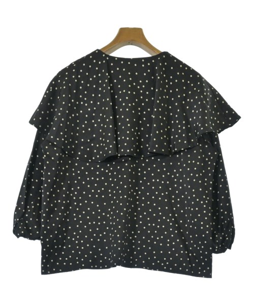 le coeur blanc（ル　クール　ブラン）ブラウス 黒 サイズ:38(M位) レディース/2200629921061