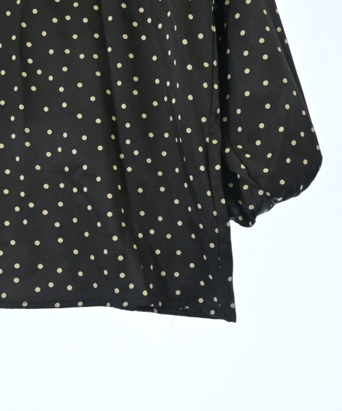 le coeur blanc（ル　クール　ブラン）ブラウス 黒 サイズ:38(M位) レディース/2200629921061