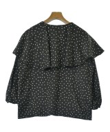 le coeur blanc（ル　クール　ブラン）ブラウス 黒 サイズ:38(M位) レディース/2200629921061