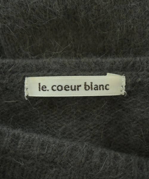 le coeur blanc（ル　クール　ブラン）ニット・セーター グレー サイズ:38(M位) レディース/2200633208035