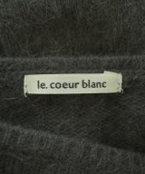 le coeur blanc（ル　クール　ブラン）ニット・セーター グレー サイズ:38(M位) レディース/2200633208035