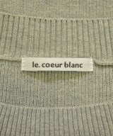 le coeur blanc（ル　クール　ブラン）ベスト グレー サイズ:38(M位) レディース/2200630516010