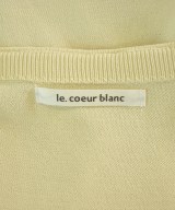 le coeur blanc（ル　クール　ブラン）ニット・セーター ベージュ サイズ:38(M位) レディース/2200606669023