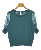 le coeur blanc（ル　クール　ブラン）ニット・セーター 青 サイズ:-(M位) レディース/2200606669030