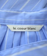 le coeur blanc（ル　クール　ブラン）ブラウス 青 サイズ:38(M位) レディース/2200606669054