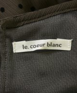 le coeur blanc（ル　クール　ブラン）ブラウス 茶 サイズ:38(M位) レディース/2200613083072