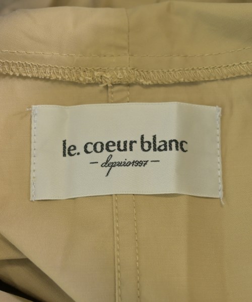 le coeur blanc（ル　クール　ブラン）その他 ベージュ サイズ:38(M位) レディース/2200612827042