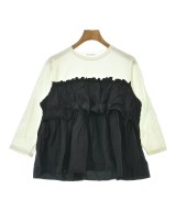 le coeur blanc（ル　クール　ブラン）Tシャツ・カットソー 黒 サイズ:38(M位) レディース/2200613483056