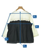 le coeur blanc（ル　クール　ブラン）Tシャツ・カットソー 黒 サイズ:38(M位) レディース/2200613483056