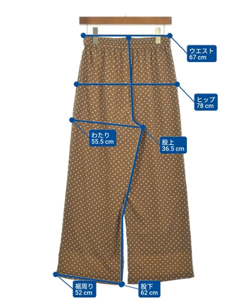 le coeur blanc（ル　クール　ブラン）その他 茶 サイズ:38(M位) レディース/2200611725042