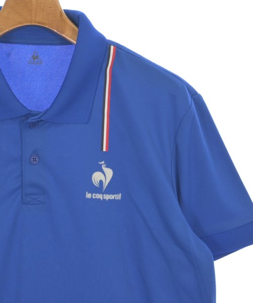 le coeur blanc（ル　クール　ブラン）ポロシャツ 青 サイズ:L メンズ/2200617940029