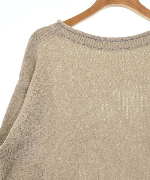 le coeur blanc（ル　クール　ブラン）ニット・セーター ベージュ サイズ:38(M位) レディース/2200614558036