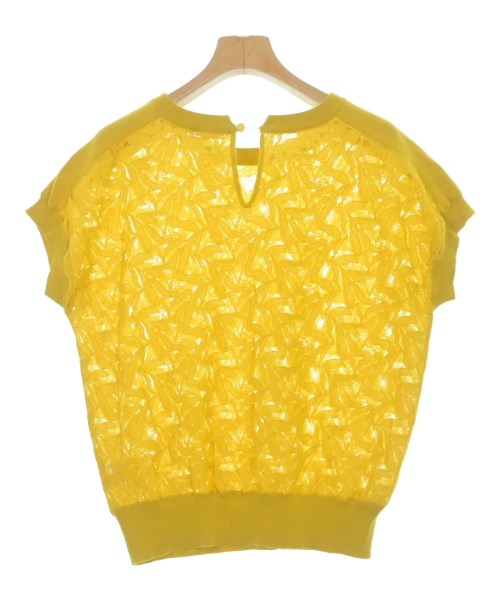 le coeur blanc（ル　クール　ブラン）ブラウス 黄 サイズ:38(M位) レディース/2200617587019