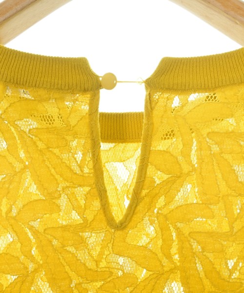 le coeur blanc（ル　クール　ブラン）ブラウス 黄 サイズ:38(M位) レディース/2200617587019