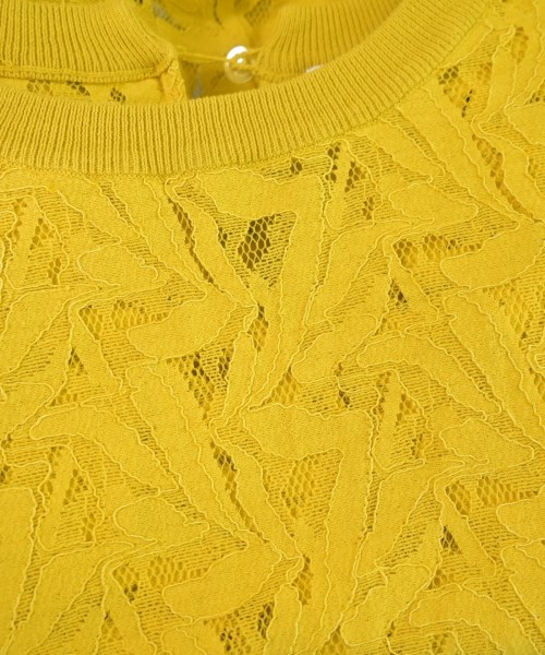 le coeur blanc（ル　クール　ブラン）ブラウス 黄 サイズ:38(M位) レディース/2200617587019