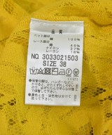 le coeur blanc（ル　クール　ブラン）ブラウス 黄 サイズ:38(M位) レディース/2200617587019
