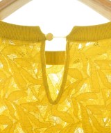 le coeur blanc（ル　クール　ブラン）ブラウス 黄 サイズ:38(M位) レディース/2200617587019