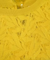 le coeur blanc（ル　クール　ブラン）ブラウス 黄 サイズ:38(M位) レディース/2200617587019