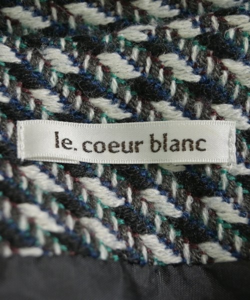 le coeur blanc（ル　クール　ブラン）ロング・マキシ丈スカート 白 サイズ:38(M位) レディース/2200603176203