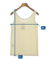 le coeur blanc（ル　クール　ブラン）タンクトップ 白 サイズ:38(M位) レディース/2200670171088