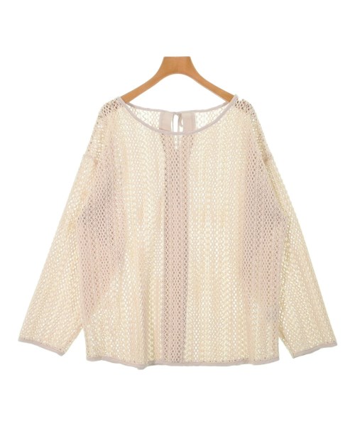 le coeur blanc(ル　クール　ブラン)ニット・セーター ベージュ サイズ:38(M位)/2200670171095