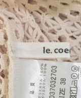 le coeur blanc（ル　クール　ブラン）ニット・セーター ベージュ サイズ:38(M位) レディース/2200670171095