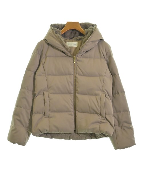 le coeur blanc(ル　クール　ブラン)ダウンジャケット/ダウンベスト 茶 サイズ:38(M位)/2200669088021