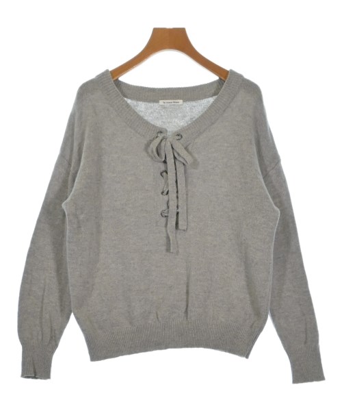 le coeur blanc(ル　クール　ブラン)ニット・セーター グレー サイズ:38(M位)/2200671957018