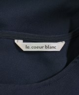le coeur blanc（ル　クール　ブラン）ブラウス 紺 サイズ:38(M位) レディース/2200671957025