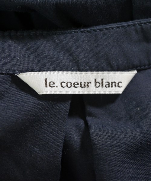 le coeur blanc（ル　クール　ブラン）ワンピース 紺 サイズ:38(M位) レディース/2200671957032