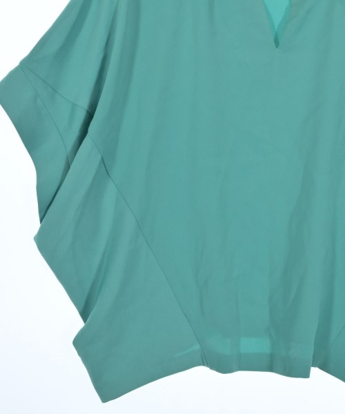 le coeur blanc（ル　クール　ブラン）ブラウス 緑 サイズ:38(M位) レディース/2200671957063