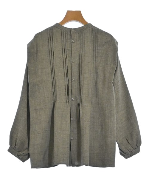 le coeur blanc(ル　クール　ブラン)ブラウス 茶 サイズ:38(M位)/2200669254129