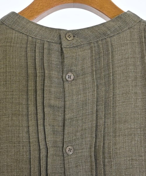 le coeur blanc（ル　クール　ブラン）ブラウス 茶 サイズ:38(M位) レディース/2200669254129