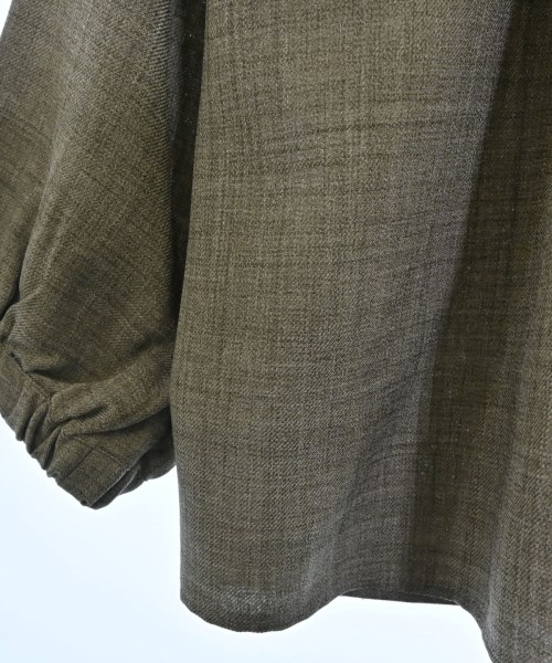 le coeur blanc（ル　クール　ブラン）ブラウス 茶 サイズ:38(M位) レディース/2200669254129