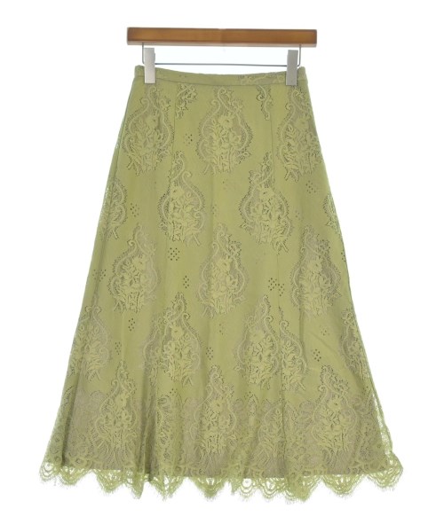 le coeur blanc(ル　クール　ブラン)ロング・マキシ丈スカート カーキ サイズ:38(M位)/2200671182342